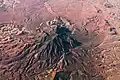 Aerial view, south at top of frame