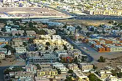 Aerial view of northwestern Mirdif