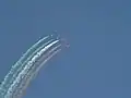 Surya Kiran aerobatic team at Aero India 2009