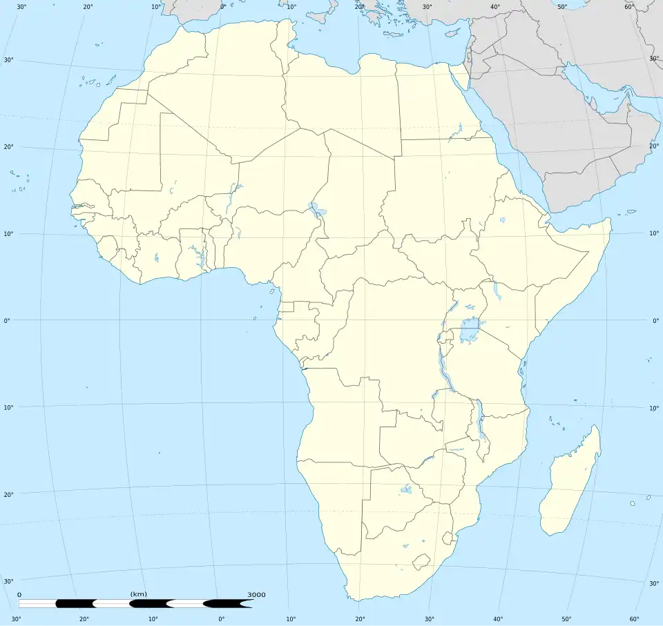 List of BAL finals is located in Africa