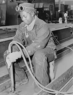 Captain at Richmond Shipyards 🚢🚢⚓