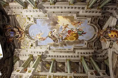 Apotheosis of Alexander the Great, ceiling of the Sala dell'Udienza Privata, Palazzo Pitti, Florence