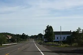 Village of Ahmeek along U.S. Highway 41