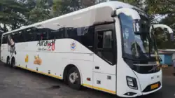 KSRTC'S Volvo 9600 semi-sleeper bus Airavat club class 2.0