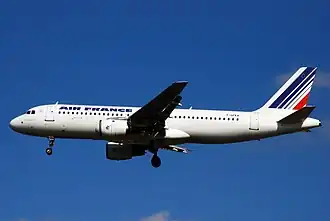 Airbus A320-100 in 2009