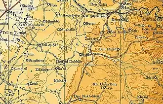 Beit Jimal 1945 1:250,000