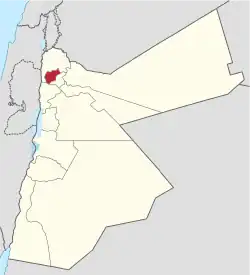 Ajloun Governorate in Jordan