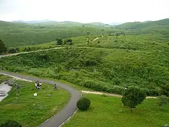 View of Karst landscape