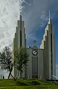 Akureyrarkirkja in Akureyri (by Guðjón Samúelsson, 1940)