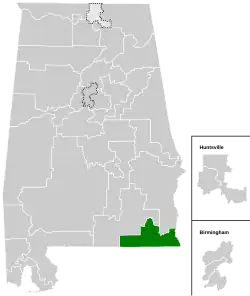 Map of the district