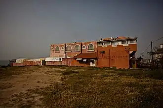 Exterior of Al Deira Hotel viewed from the south