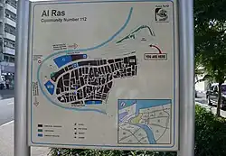 Community-level street map
