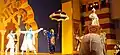 Aladdin's entrance as "Prince Ali"