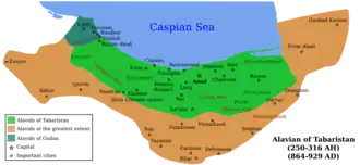 Location of Alids
