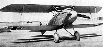 He scored two of his victories against the Albatros D.III, #1 and #5.