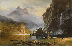 Indians Spear Fishing, 1862, Museum of Fine Arts, Houston, Texas