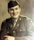 Albert K. Bender military portrait, World War II