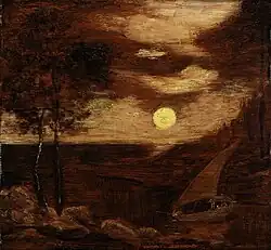 The Lover's Boat c. 1881, Oil on canvas, Smithsonian American Art Museum, Washington, D.C.