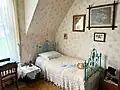 The blue bedroom