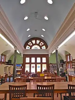 Second floor reading rooms