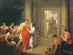 Alcibiades amongst the Hetaerae, c. 1835