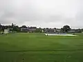 View of the ground toward the pavilion.