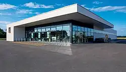 Aldi store entrance