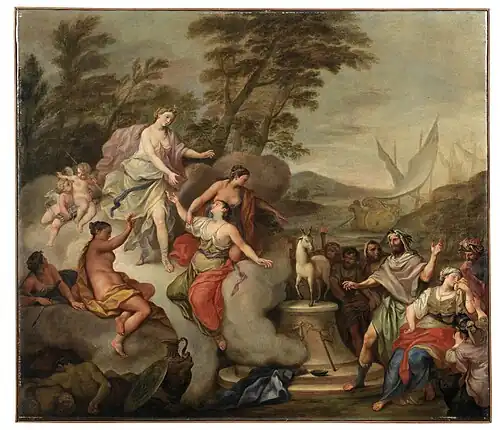 The Sacrifice of Iphigenia, priv. col.