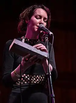 Lilly performing in 2017