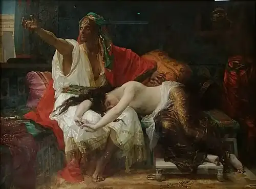 Thamar by Alexandre Cabanel