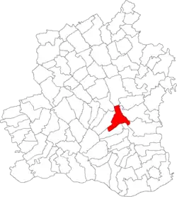 Location in Teleorman County