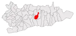 Location in Călărași County