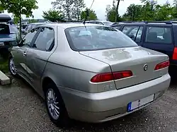 New rear end in second series (2003)
