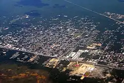 Aerial view of Alfredo V. Bonfil