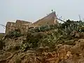 Northern front of the fort