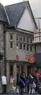 Alice's Shop on St Aldate's, opposite Christ Church.