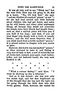 Lewis Carroll's Alice in Wonderland, in a print of indeterminate age, features dinkuses of asterisks forming a field of stars.