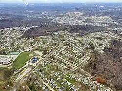 Aerial view of Hopewell Township