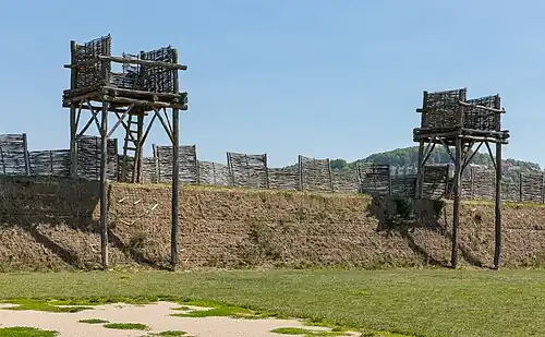 Wooden fortification