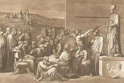Allegorical Glorification of the Printer Giovanni Battista Bodoni, Rijksmuseum, Amsterdam