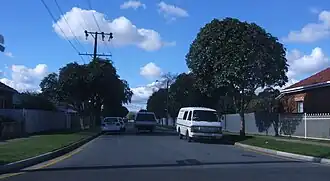 Street in Allenby Gardens