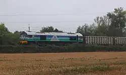 59002 in Aggregates Industries livery, 2022