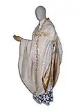 Bell-shaped chasuble (modern, inspired by a 12th-century piece)