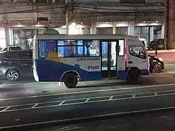 Almazora bodied Fuso Canter Modern PUV, Philippines