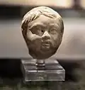 Roman ceramics, made of gypsum, found at civilian settlement