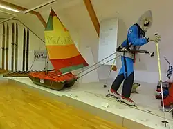 Pulk with sail