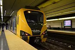 A train on Line H