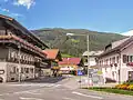 Altenmarkt im Pongau in July 2011, view to a street