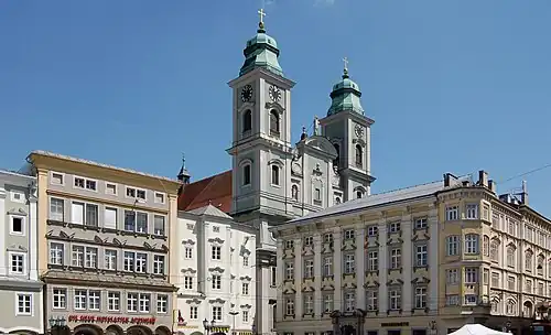 Cathedral towers
