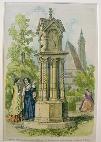 Woodcut after a watercolour by Eduard Bendemann, 1850